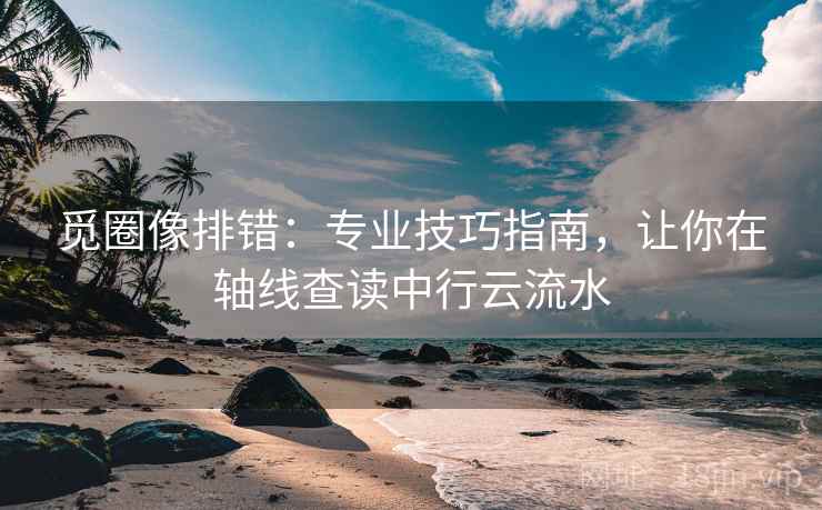 觅圈像排错：专业技巧指南，让你在轴线查读中行云流水